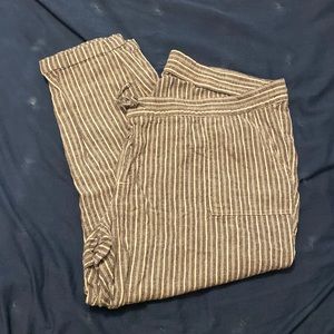 Old Navy Capri Linen Pants XXL